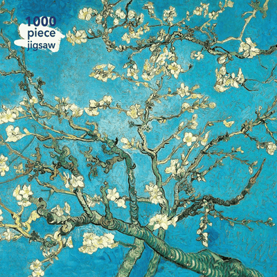 Vincent Van goghs "Almond blossom" painting as a 1000 piece adult jigsaw puzzle.