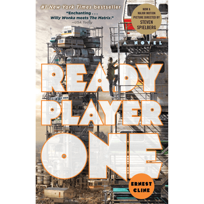 Cover of "Ready Player One" by Ernest Cline.