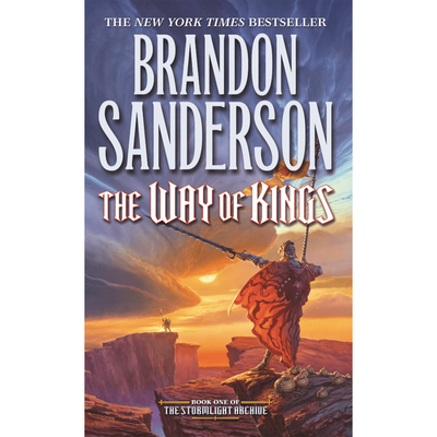 Cover of "The Way of the Kings" by Brandon Sanderson.