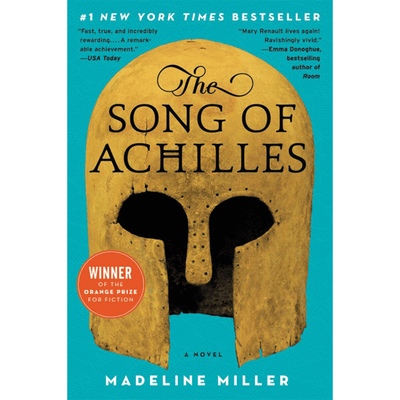 Cover of "The Song of Achilles" by Madeline Miller.