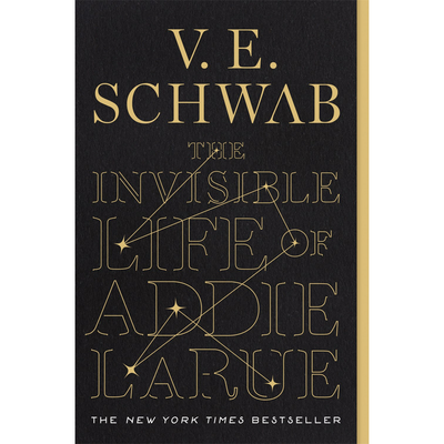 Cover of "The Invisible Life of Addie LaRue" by V.E. Schwab.
