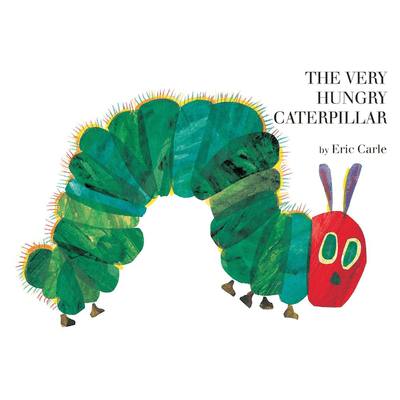 Cover of "The Very Hungry Caterpillar" by Eric Carle. 