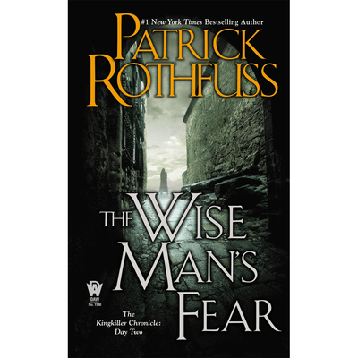 Copy of "The Wise Man's Fear" by Patrick Rothfuss.