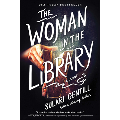 Cover of "The Woman in the Library" by Sulari Gentill.